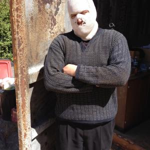 As the Masked Killer in the horror film The Den 2013