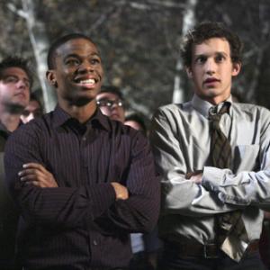 Still of Paul James and Jacob Zachar in Greek 2007