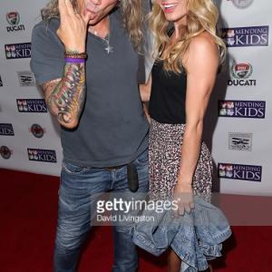 Jocelyn Saenz and Ralph Saenz AKA Michael Starr attend the Music On A Mission benefit concert held at Lucky Strike Live  Hollywood on Sunday August 16 2015 in Los Angeles
