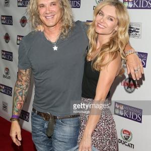 Jocelyn Saenz and Ralph Saenz AKA Michael Starr attend the Music On A Mission benefit concert held at Lucky Strike Live  Hollywood on Sunday August 16 2015 in Los Angeles