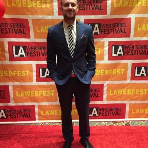 Tony Kelly on the Red Carpet at the 6th Annual LA WebFest at the Hilton Hotel Universal Studios Hollywood CA