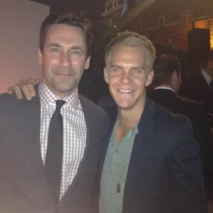 Jon Hamm and James E Lee