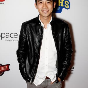 Jimmy Wong at the Video Game High School Season 3 premiere at the YouTube Space LA.