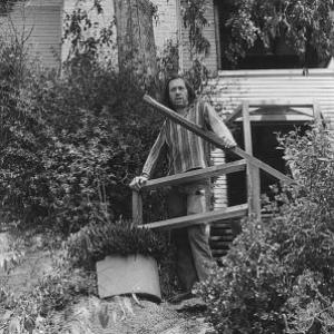 David Carradine at home in Laurel Canyon c 1974