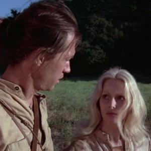 Still of David Carradine and Sondra Locke in Kung Fu 1972