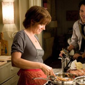 Still of Amy Adams and Chris Messina in Julie ir Julia (2009)
