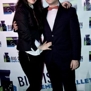 Gian Franco Morini and Alejandra Isaza at the 2011 Big Vision Empty Wallet NY Music Video competition 05242011