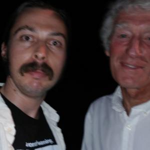 With Roger Deakins at a screening of Sicario.