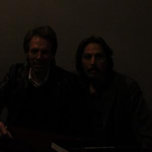 Producer Jerry Bruckheimer with Actor Gregoer Boru.