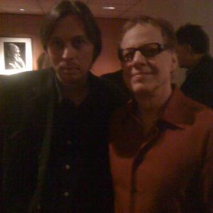 Gregoer Boru and Danny Elfman at an AMPAS event for Silver Linings Playbook.