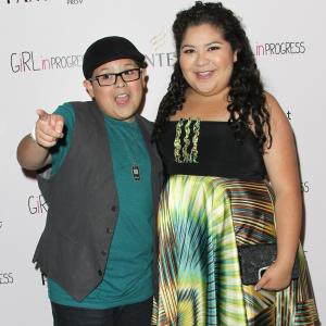 Raini Rodriguez and Rico Rodriguez at event of Girl in Progress (2012)