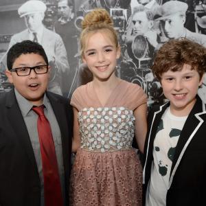 Nolan Gould, Kiernan Shipka and Rico Rodriguez