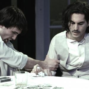 R-J as Edmund in Long Day's Journey Into Night with co-star Brian Phillips