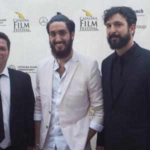 Jason Tegos Andrew Ahmed Ben Brandes  Catalina Film Festival 2015 Ravi