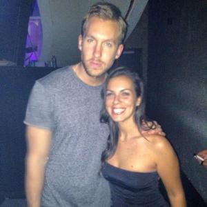 Hanging with Calvin Harris
