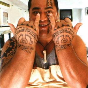 Ku Haaheo! Stand Tall and be Proud! Double SHAKA!  Hang Loose Brah!  Pomaikai Brown on the set of 50 First Dates