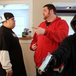 On the set of the Snowgoons The Beast Feat Lateb Music Video shoot