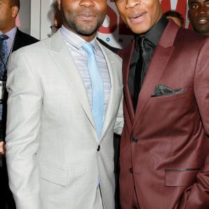 Stephan James and David Oyelowo at the New York premiere of Selma