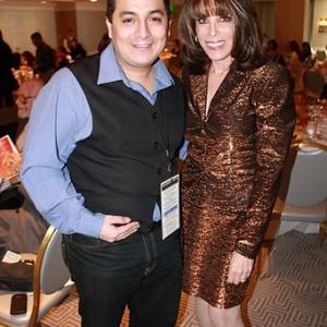 Steven Escobar and Actress Kate Linder Attends 18th Annual MMPA Oscar Week Luncheon Honoring Student Filmmakers and Civic Honorees in Beverly Hills on February 24 2011