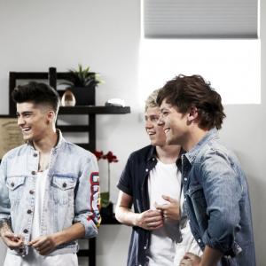 Still of Zayn Malik, Niall Horan and Louis Tomlinson in One Direction: Tai mes (2013)