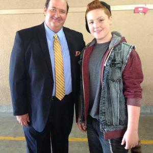 with Brian Baumgartner from The Office who plays the Principal of the School on Maker Shack Agency
