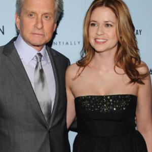 Michael Douglas and Jenna Fischer at event of Solitary Man (2009)