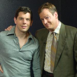 Chad Ridgely and Mike Wood in Amateur Hour Comedy Show 2009