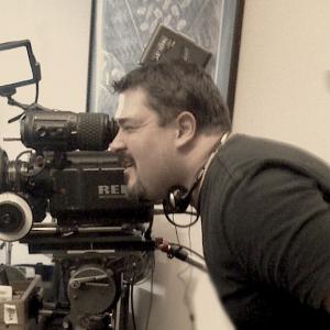 Alex Sobol Directing on location