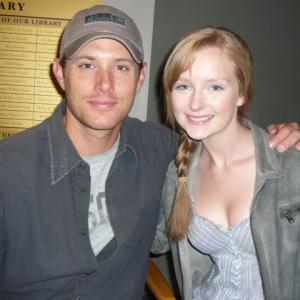 Jensen Ackles director Emma Grabindky as young Amy in SuperNatural 