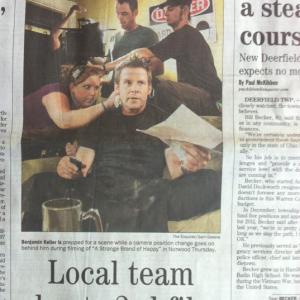 Snapshot of the Cincy Enquirer showcasing the making of 