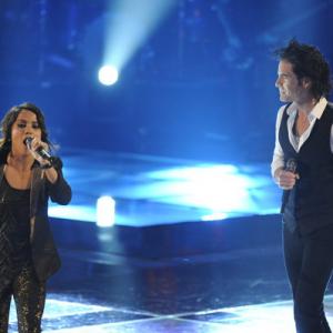 Still of Pat Monahan and Vicci Martinez in The Voice 2011