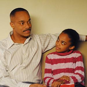 Still of Rocky Carroll and China Anne McClain in NCIS Naval Criminal Investigative Service 2003