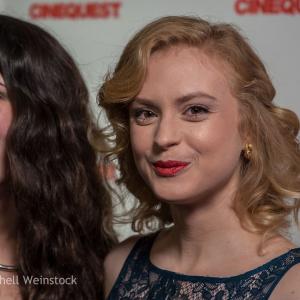 Emily Goss at Cinequest 2015 for the World Premiere of The House on Pine Street