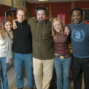 Oliver Platt Katie Holmes Peter Hedges Alison Pill and Isiah Whitlock Jr at event of Pieces of April 2003