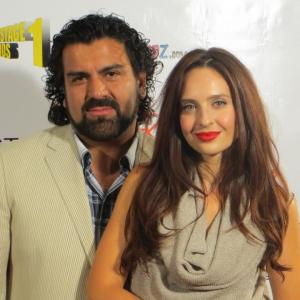 Alexandra Bard and Gabriel Schmidt. Vegas CineFest 2012.