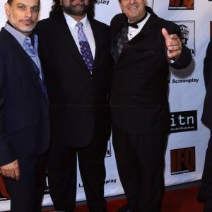 New York Film Festival Director Rich Rossi Actor Said Faraj side Milwood Producer Gabriel Schmidt