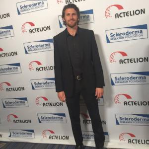 Joshua Turek at 2015 Cool Comedy, Hot Cuisine event for Scleroderma Research Foundation