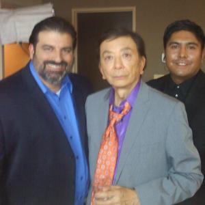 Acting with icon James Hong in the Kevin Hamedani Feature Film 'Junk'