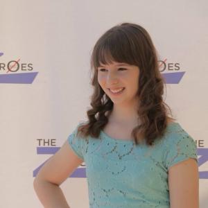 Chelsea cook at premiere for the zeroes