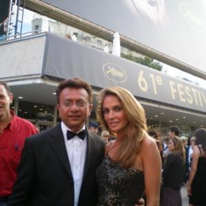 Eleni Syms at 61st Cannes Film Festival