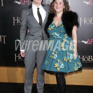 Emma Kaye and Adam Brown at The Hobbit An Unexpected Journey NYC Premiere