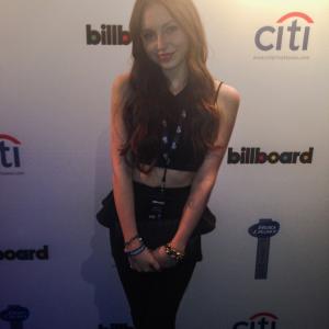 Temara Melek at the Billboard Grammy Party
