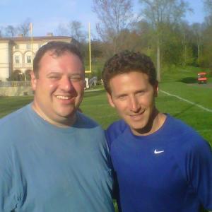 On the set of Royal Pains with Series Star Mark Feuerstein