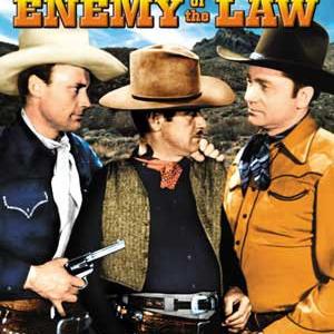 Dave OBrien and Tex Ritter in Enemy of the Law 1945