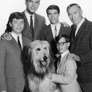 Still of William Demarest Don Grady Barry Livingston Stanley Livingston and Fred MacMurray in My Three Sons 1960