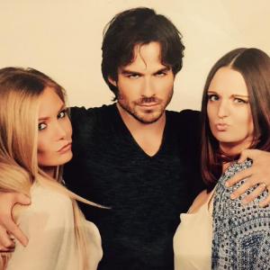 Photo taken with Ian Somberhalder at Rogue Events