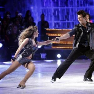 Still of Jonny Moseley and Brooke Castile in Skating with the Stars 2010