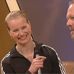 Jeannine Wilkerling at TV-Total Stefan Raab