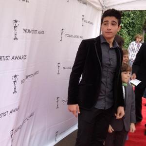 Shak Ghacha on carpet for the 34th Annual Young Artist Awards