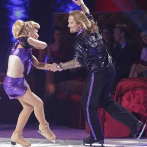 Still of Vince Neil and Jennifer Wester in Skating with the Stars 2010